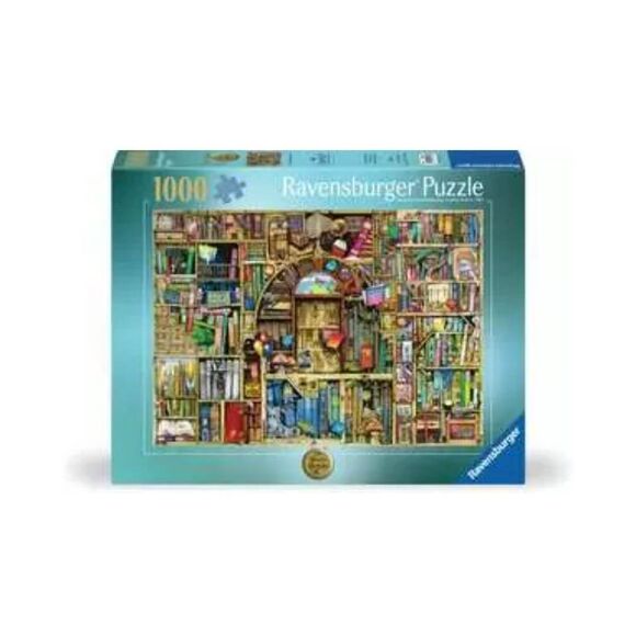 Ravensburger The Bizarre Bookshop #2 1000 pc Jigsaw Puzzle, Damaged Box - Picture 1 of 12